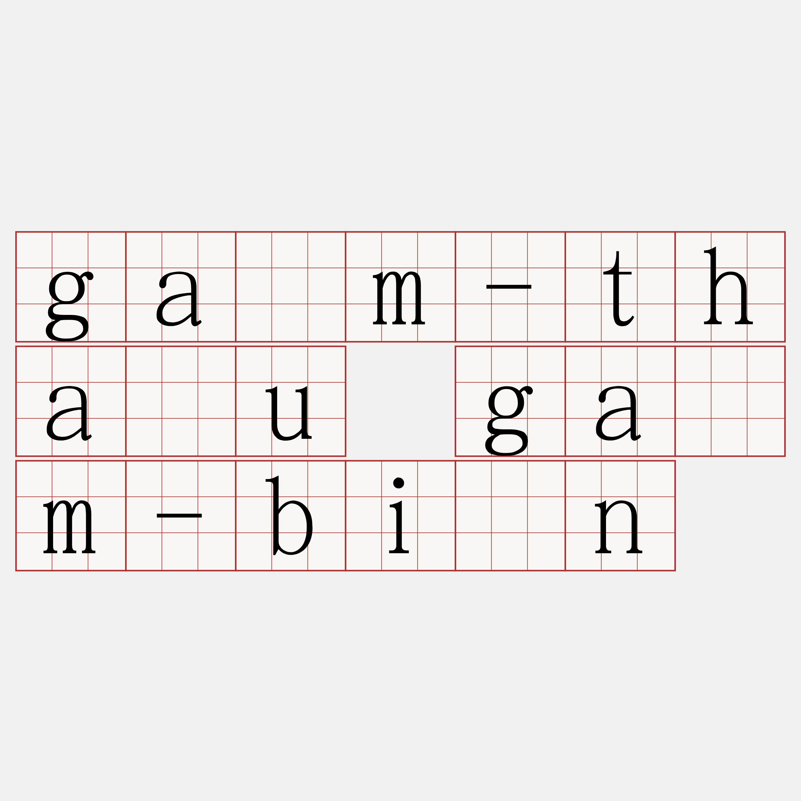 gām-thâu gām-bīn